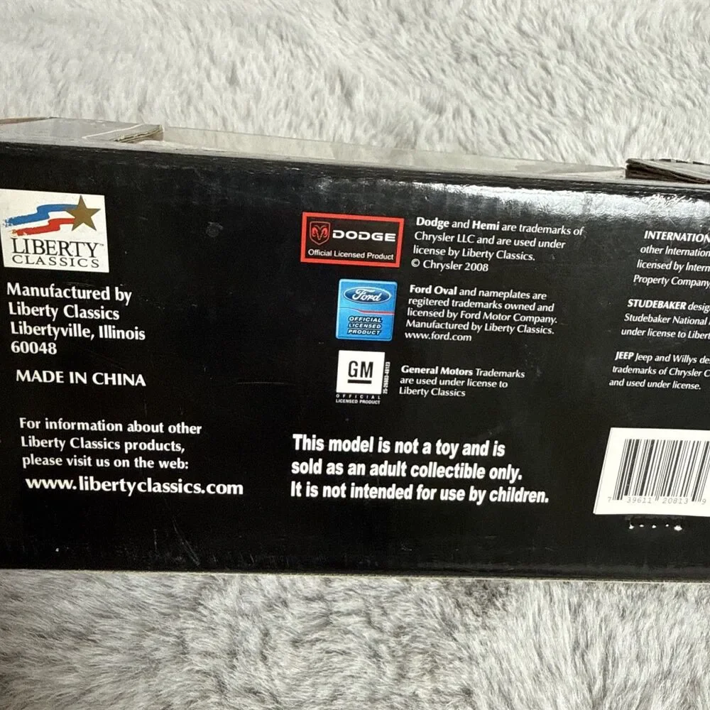 1940’s Street Rod 1:25 LIBERTY CLASSICS LIMITED EDITION rare